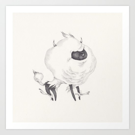 mr.mousse Art Print