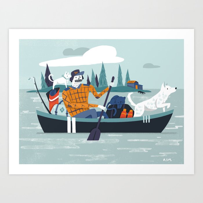 Homeward Bound Art Print