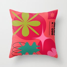 Shapes! Throw Pillow
