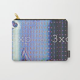 Exp Hacker Carry-All Pouch | Digital, Infrared, Glitchart, Digital Manipulation, Hdr, Webgrunge, Vaporwaveart, Double Exposure, Softghetto, Color 