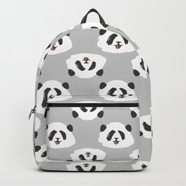 Happy panda painting Backpack