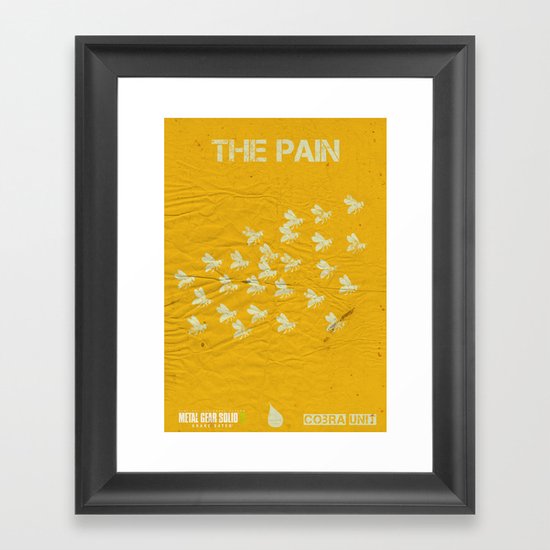 The Cobra Unit - The Pain Framed Art Print