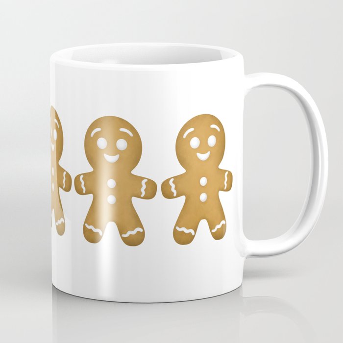 Gingerbread Cookies Pattern Coffee Mug