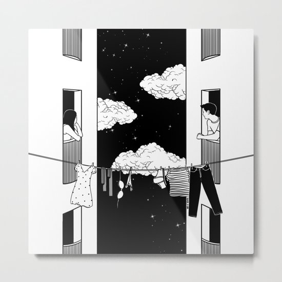 Thinking about you Metal Print