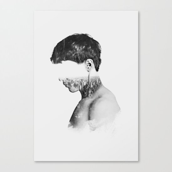 Head 2 Canvas Print