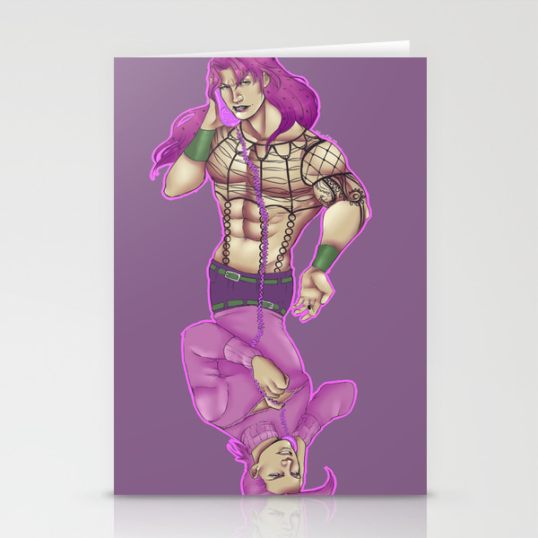 Diavolo Doppio Jjba Vento Aureo Stationery Cards By Ultim8being Society6
