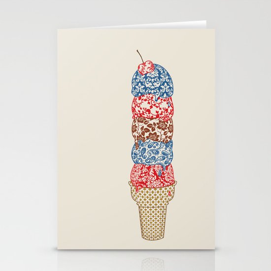 Royale Scoop Stationery Cards