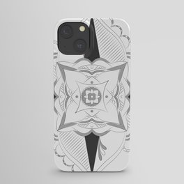 Abstract flower iPhone Case