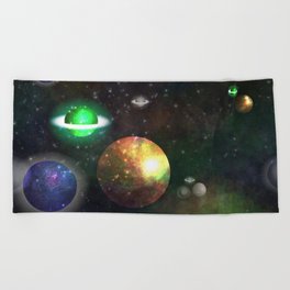 Galaxy Beach Towel