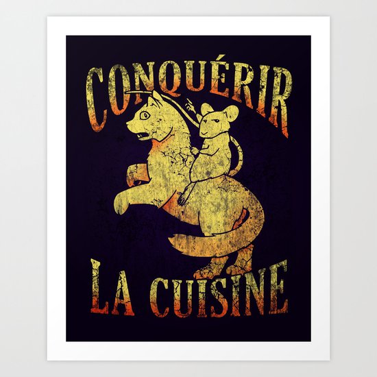 The emperor mouse Art Print