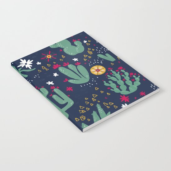 Cactus Blossoms Notebook