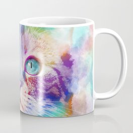Cat 663 Multicolor cat Coffee Mug