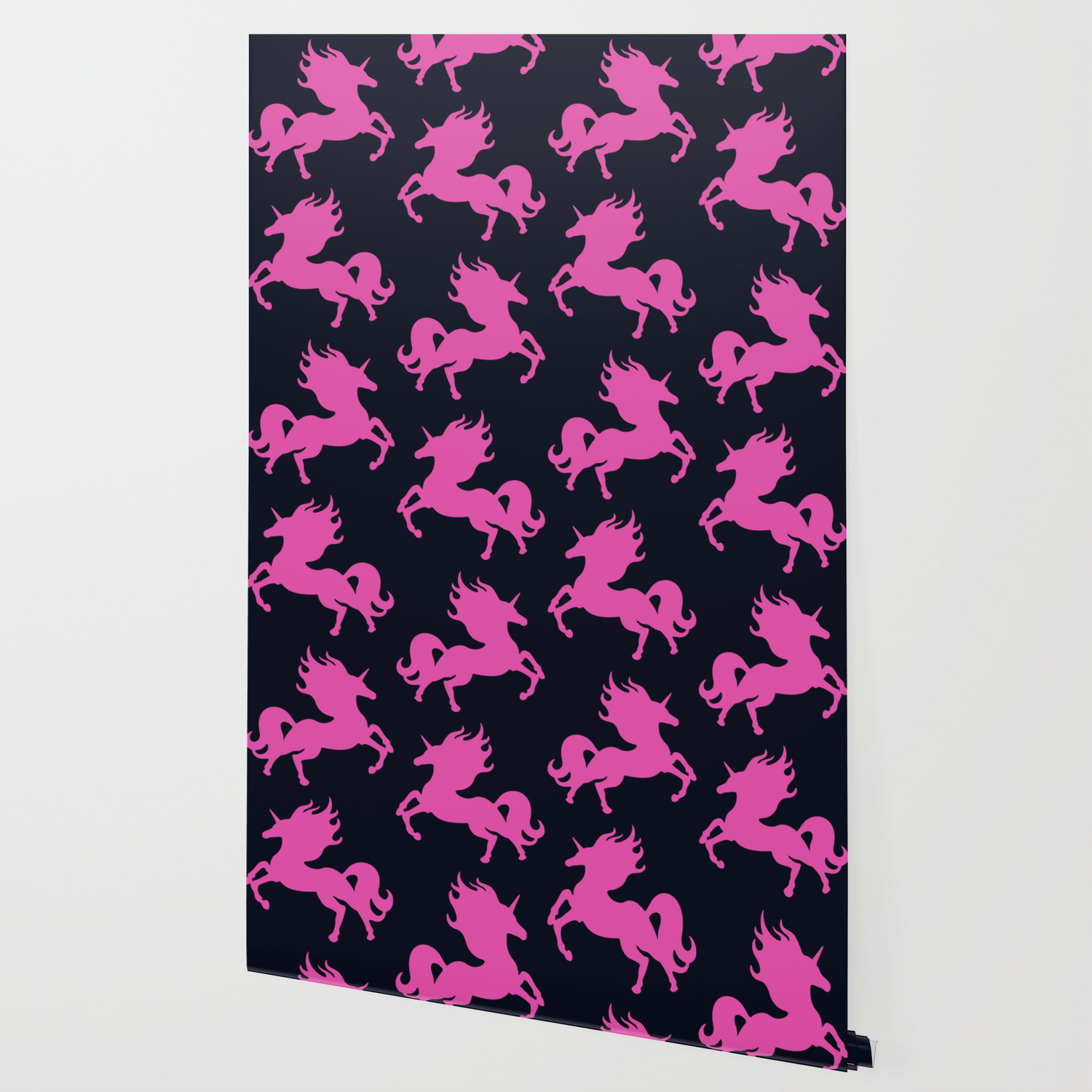 Visible Invisible Pink Unicorn Wallpaper By Xooxoo Society6