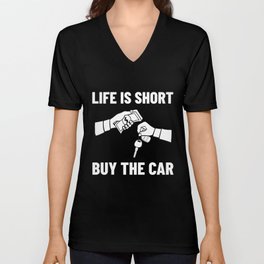 Used Car Salesman Auto Seller Dealership V Neck T Shirt