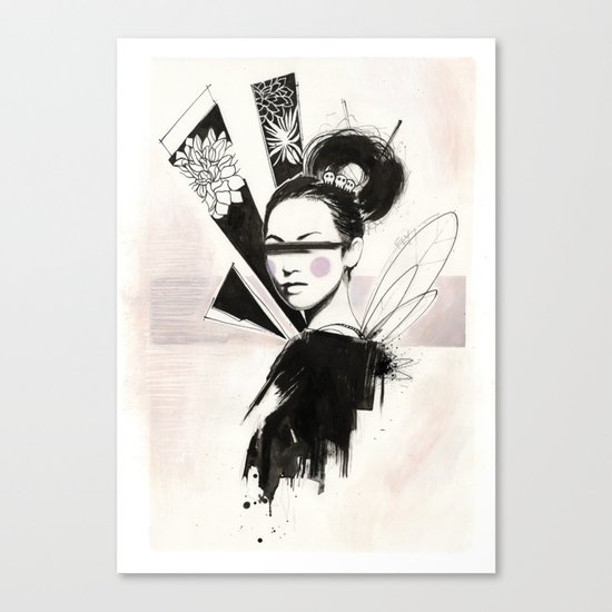 Geisha Canvas Print