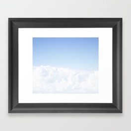 Blue Sky over Australia Framed Art Print