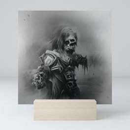 Zombie Deathknight Mini Art Print