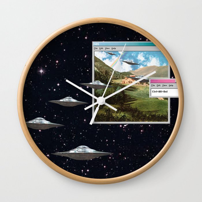 Ctrl+Alt+Del // Returning UFOs Wall Clock