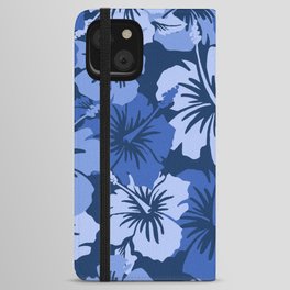 Epic Hibiscus Hawaiian Floral Aloha Shirt Print iPhone Wallet Case
