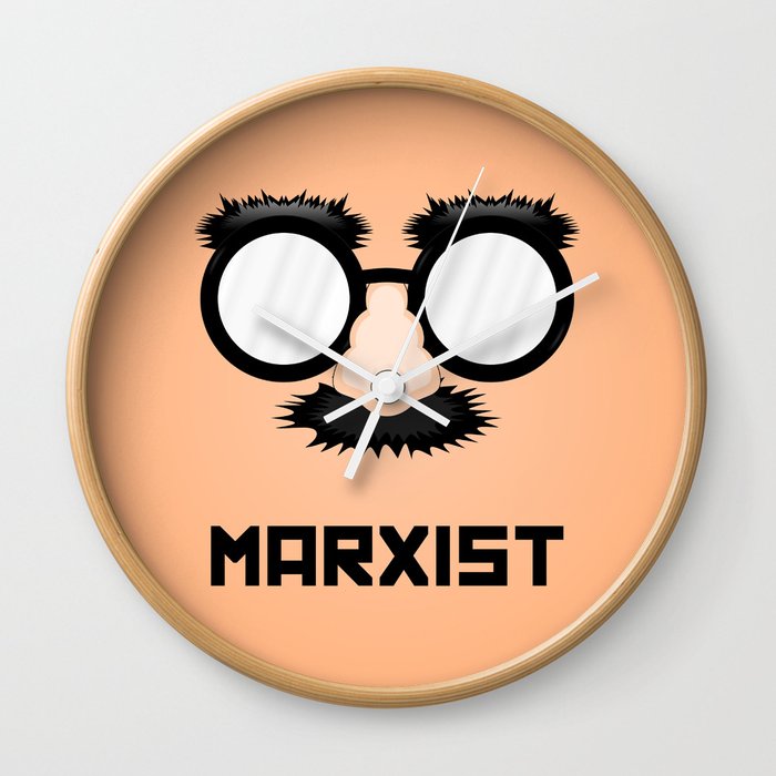 Groucho Marxist Wall Clock
