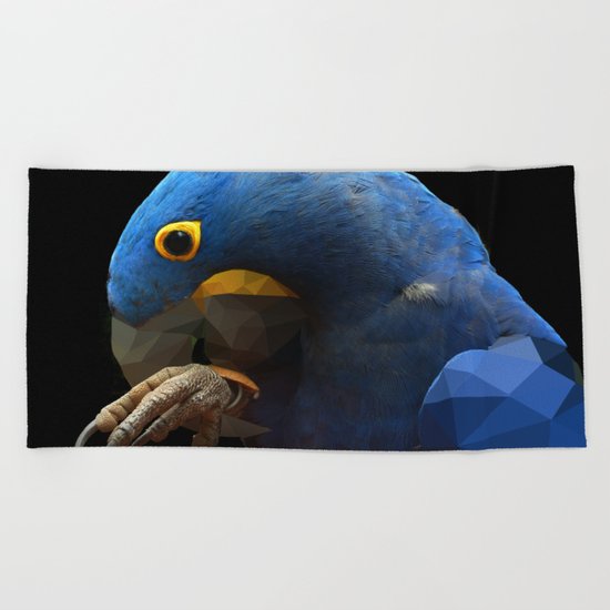 POLYGON PARROT Beach Towel