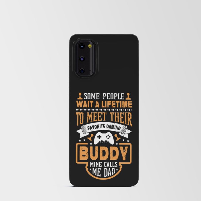 Gamer Dad Retro Vintage Quote Android Card Case