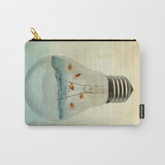 blue sea thinking Carry-All Pouch