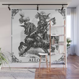Illustration of Alloces Wall Mural