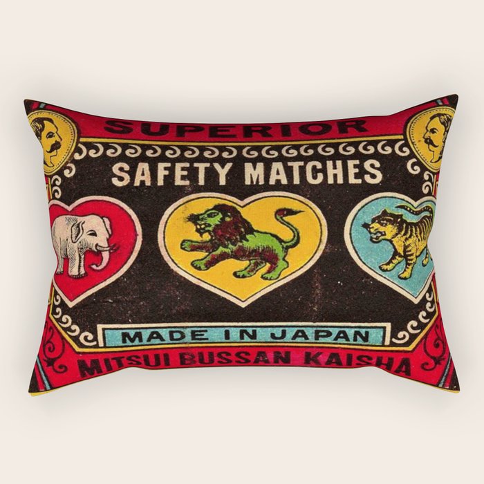 Mitsui Bussan Kaisha Rectangular Pillow