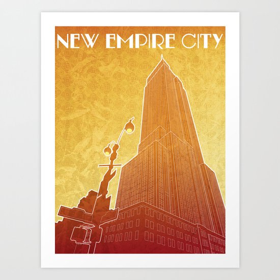 New Empire City Art Print