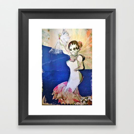 Flamenco Dancer Framed Art Print