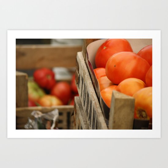 Tomatoes Art Print