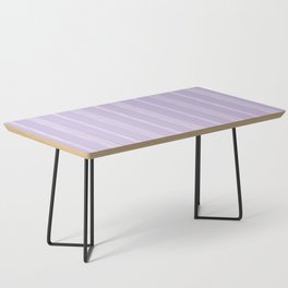 Boho Stripe Pattern Soft Lilac Coffee Table