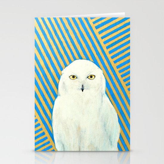 Chester the Owl Stationery Cards