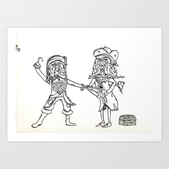 A Pirates Life Art Print