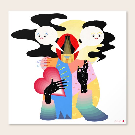 drama Canvas Print
