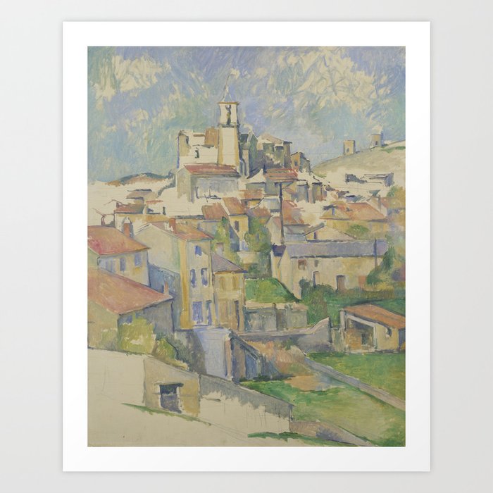 Gardanne Art Print By Paulcezanne