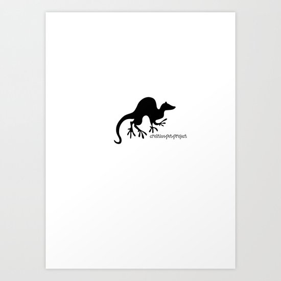 Ferret 1 Art Print