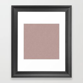 Dusty Pink Framed Art Print