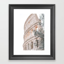 Colosseum | Rome | Italy | travel photograpy | art print | architecture Framed Art Print