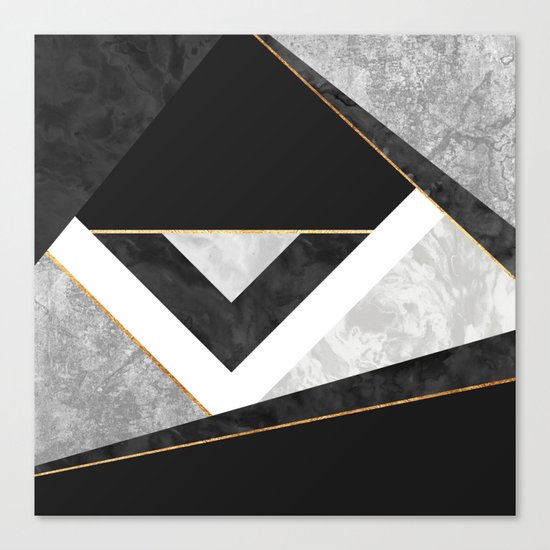 Lines & Layers 2 Canvas Print