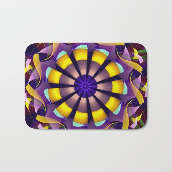 Mandala of Happiness Bath Mat