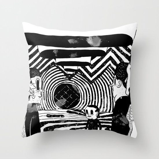 "Reflektor" by Steven Fiche Throw Pillow
