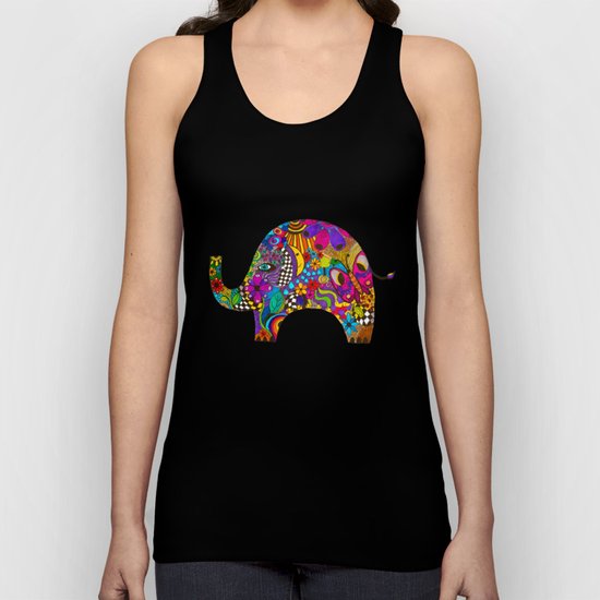 PINK ELEPHANT Unisex Tank Top