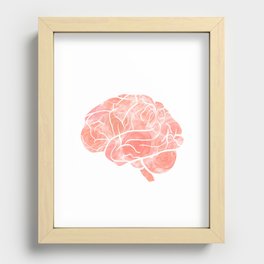 roses - brain series Recessed Framed Print