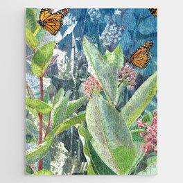 Milkweed & Monarchs Jigsaw Puzzle