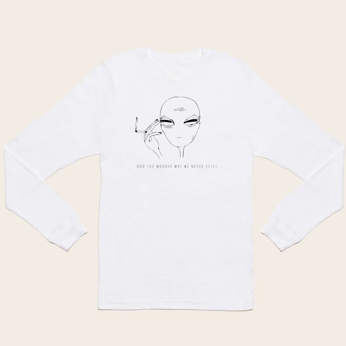 Alien smoking t shirt online