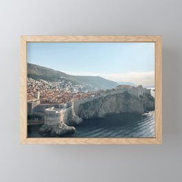 Dubrovnik Old Town, Croatia Framed Mini Art Print