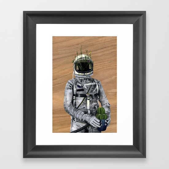 Cacti | Spaceman No:1 Framed Art Print