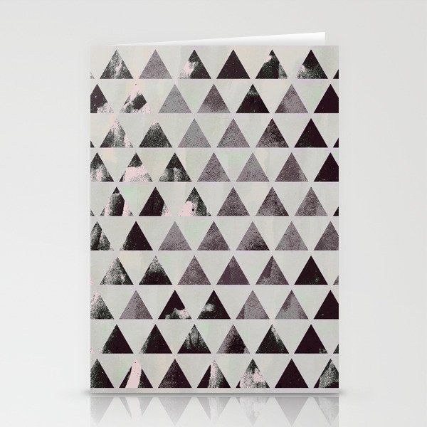 triangles. Stationery Cards